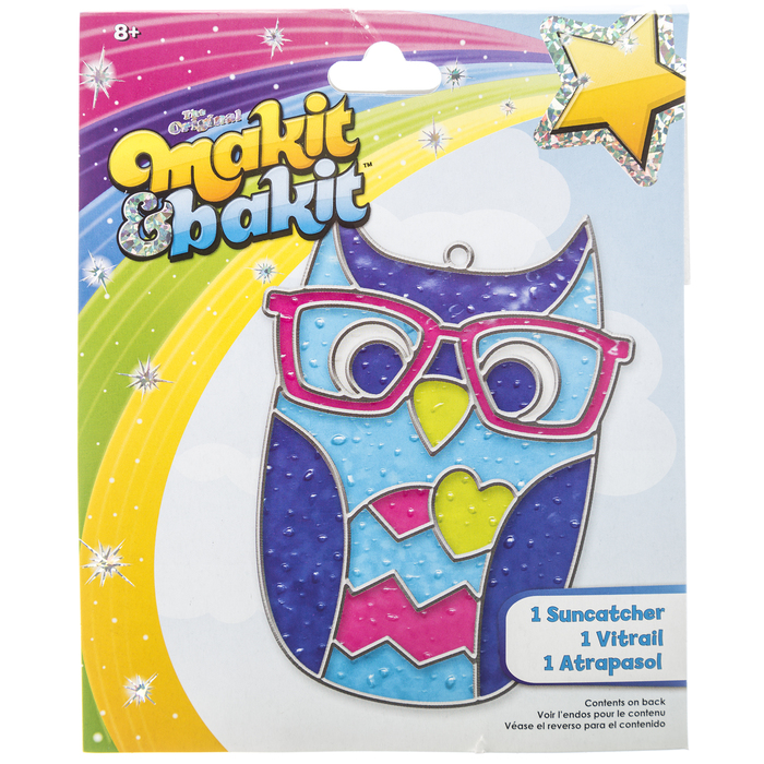 Owl Makit & Bakit Suncatcher Kit Hobby Lobby 239541
